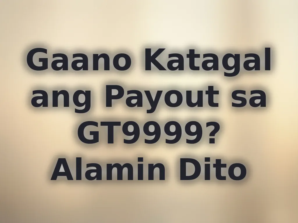 Oras ng payout